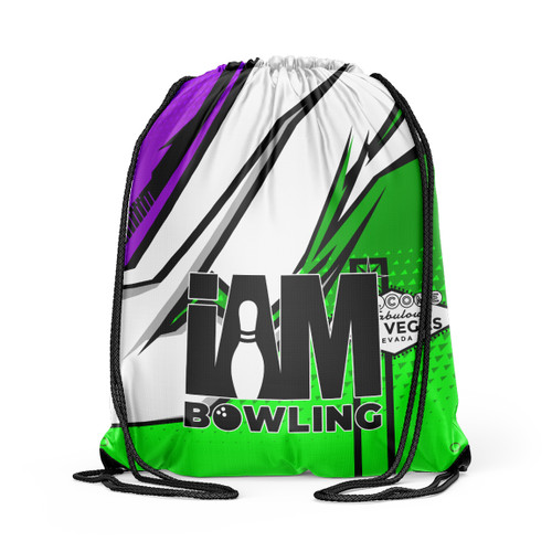 I AM Bowling DS Bowling Drawstring Backpack - 2107-IAB-DB