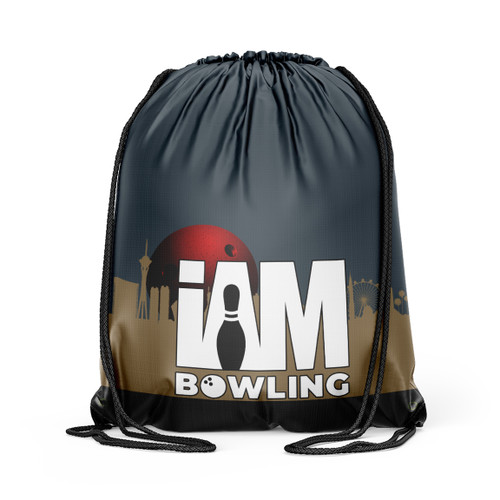 I AM Bowling DS Bowling Drawstring Backpack - 1521-IAB-DB