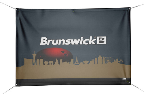 Brunswick DS Bowling Banner - 1521-BR-BN