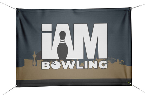 I AM Bowling DS Bowling Banner - 1521-IAB-BN