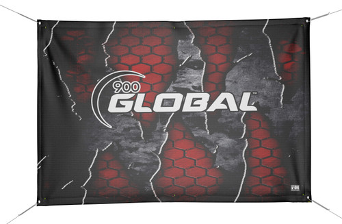 900 Global DS Bowling Banner - 1526-9G-BN