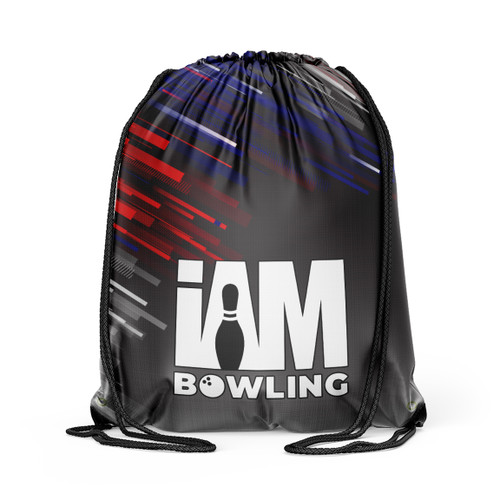 I AM Bowling DS Bowling Drawstring Backpack - 1527-IAB-DB