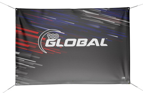 900 Global DS Bowling Banner - 1527-9G-BN