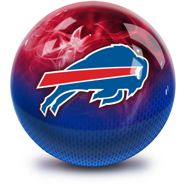 OTB NFL Buffalo Bills On Fire Bowling Ball