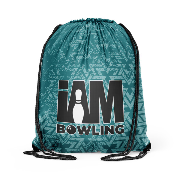 Emerald Star Burst Drawstring Backpack