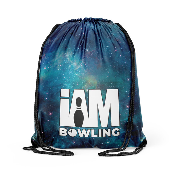 Cosmic Crescent Drawstring Backpack