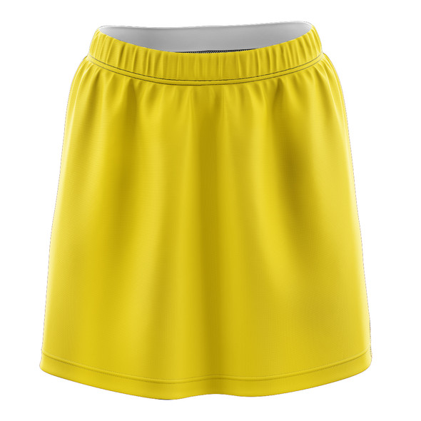 Solid Yellow Skirt