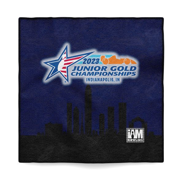 Jr Gold 2023 Official DS Bowling Microfiber Towel - JG091