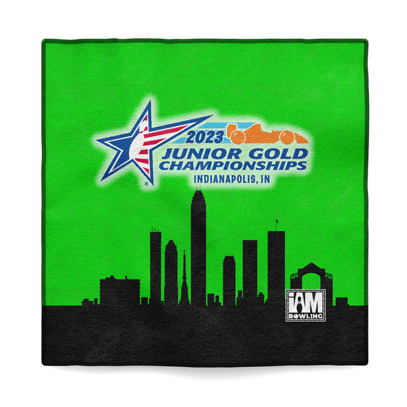 Jr Gold 2023 Official DS Bowling Microfiber Towel - JG094