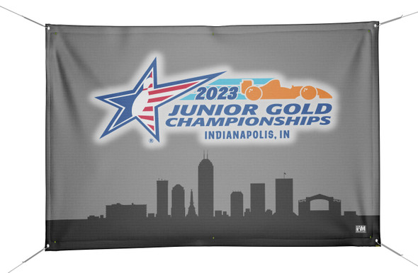 Jr Gold 2023 Official DS Bowling Banner - JG095