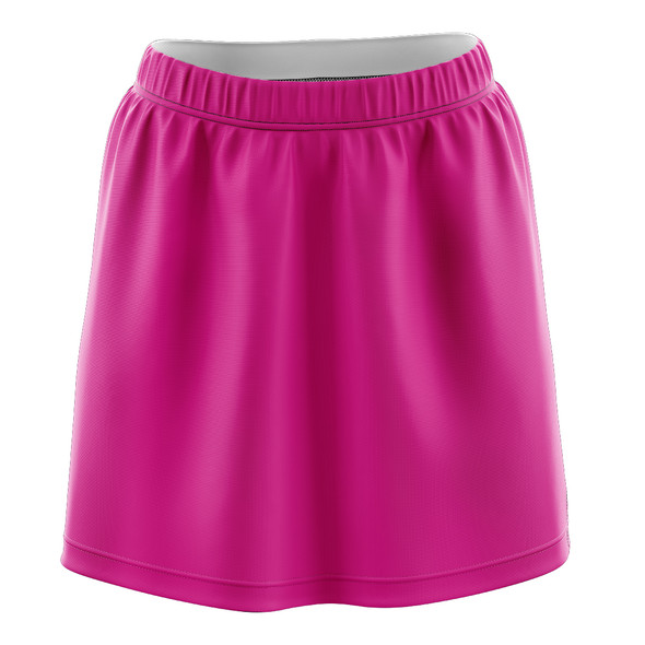Solid Magenta Skirt