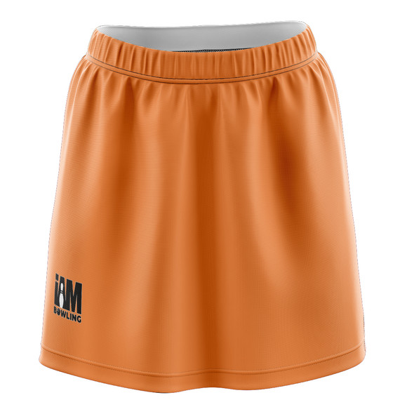 Solid Pastel Orange Skirt