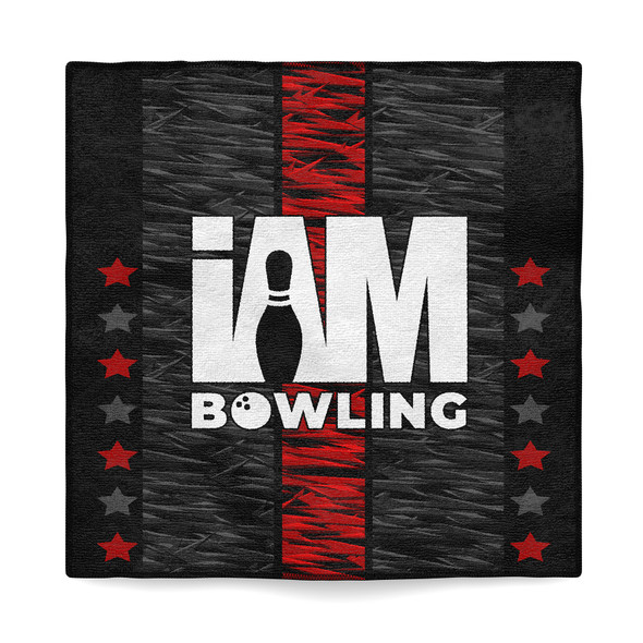 Crimson Divide Microfiber Towel