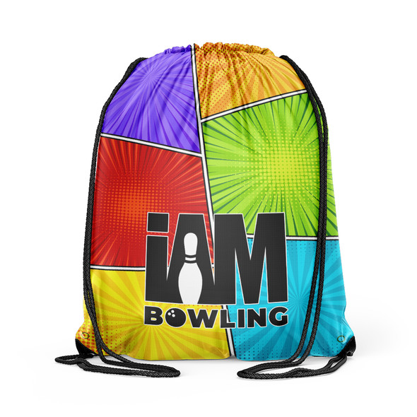 Comic Strip Burst Drawstring Backpack