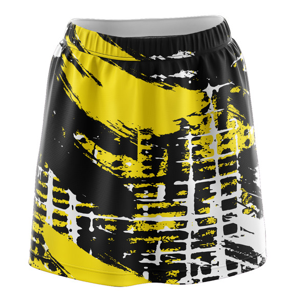 Yellow Urban Splatter Skirt