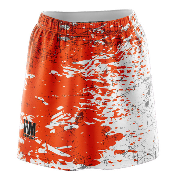Orange Grunge Skirt