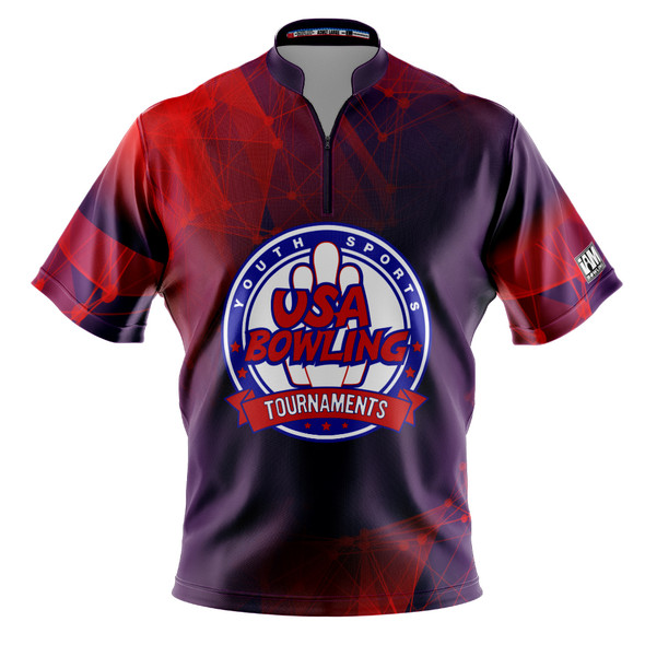 USA Bowling Tournament Laser Matrix Bowling Jersey