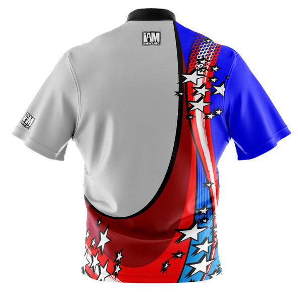 USA Bowling Tournament American Whirl Bowling Jersey