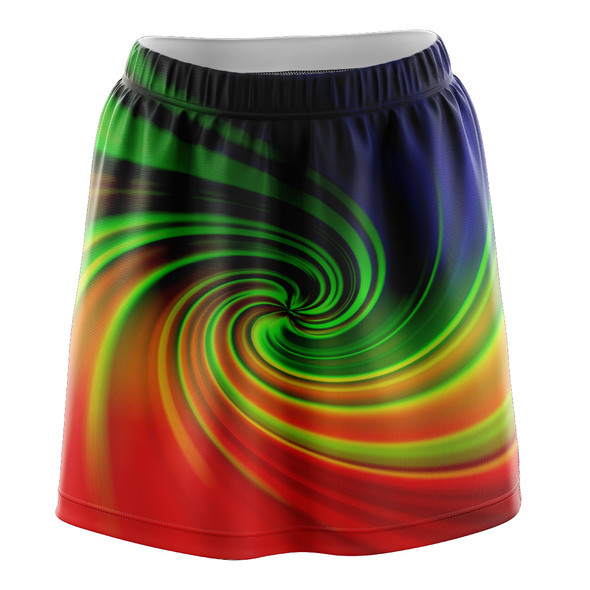 Rainbow Vortex Skirt