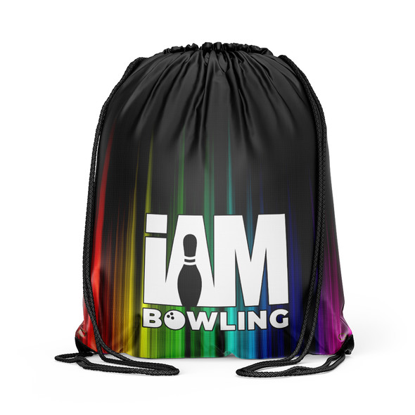 Multicolored Fusion Drawstring Backpack