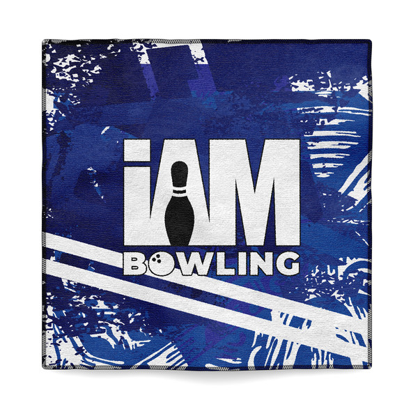 Blue & White Drift Microfiber Towel