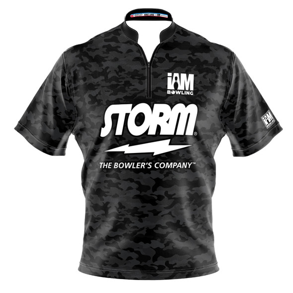 READY-2-SHIP Storm Gray Camo Bowling Jersey