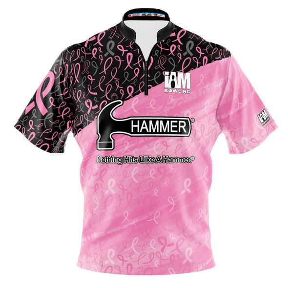READY-2-SHIP Hammer Obsidian Ribbon Bowling Jersey