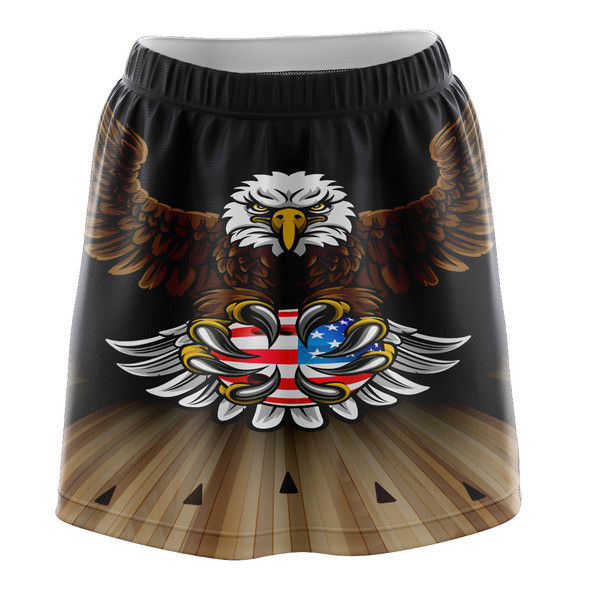 Patriotic Bowling Eagle Skirt