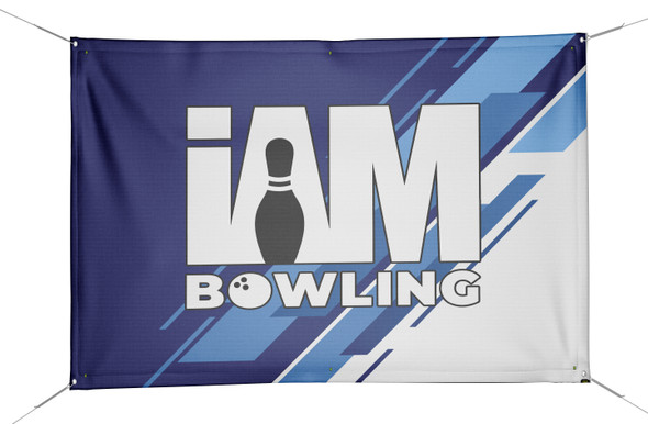 Blue Stripe Flair Banner