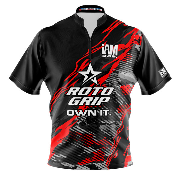 READY-2-SHIP Roto Grip Crimson Camouflage Bowling Jersey
