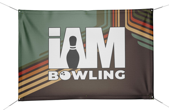 Green Striped Mosaic Banner