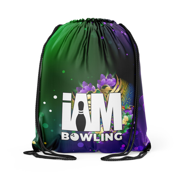 Mardi Gras Drawstring Backpack