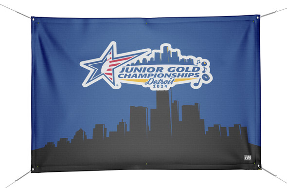Jr Gold 2024 Official DS Bowling Banner - JG144