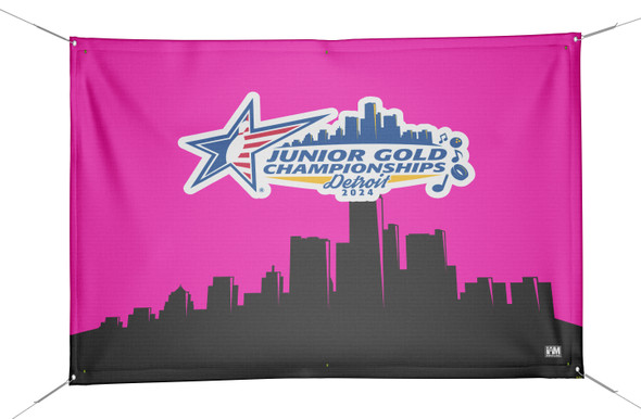 Jr Gold 2024 Official DS Bowling Banner - JG147