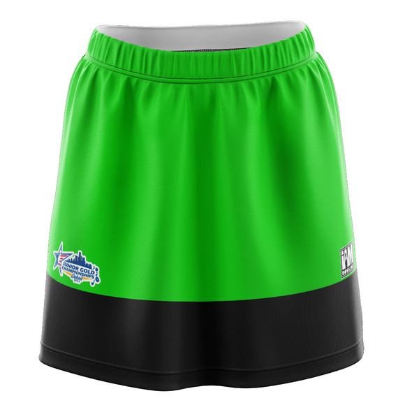 Jr Gold 2024 Official DS Bowling Skirt - JG149