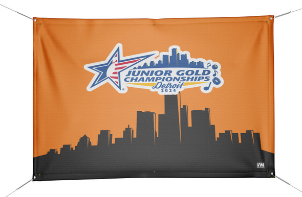Jr Gold 2024 Official DS Bowling Banner - JG151