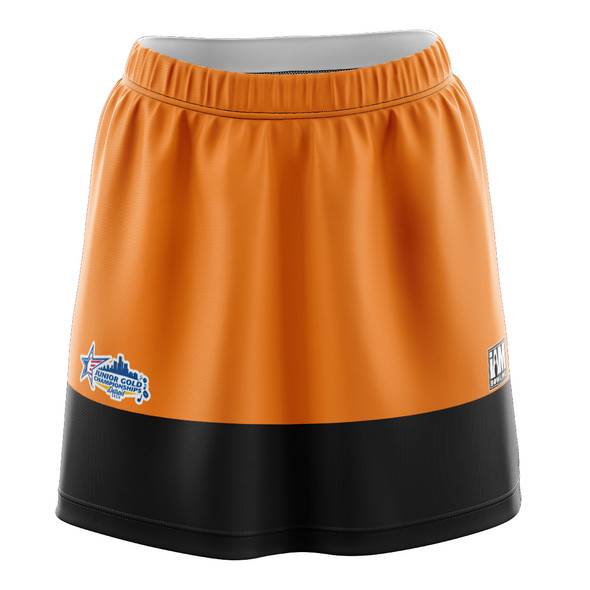 Jr Gold 2024 Official DS Bowling Skirt - JG151