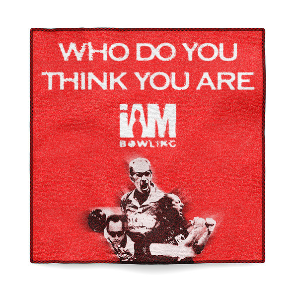 Red Pete Weber "Who Do You Think You Are, I AM" Microfiber Towel