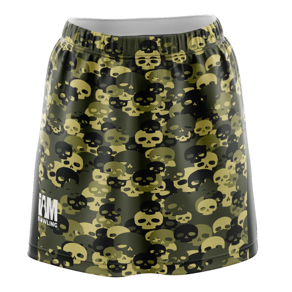 Camo Skulls Skirt