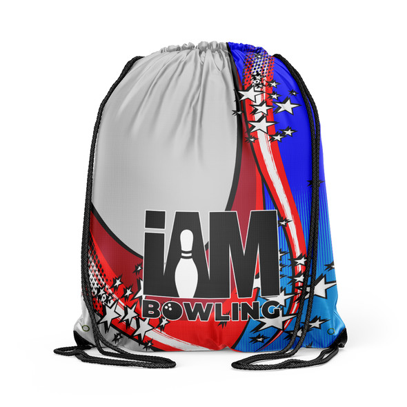 American Whirl Drawstring Backpack