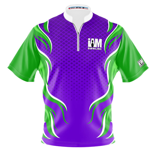 READY-2-SHIP I AM Bowling™ Left Chest Poison Edge Bowling Jersey