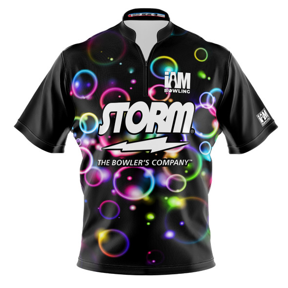READY-2-SHIP Storm Rainbow Bubbles Bowling Jersey