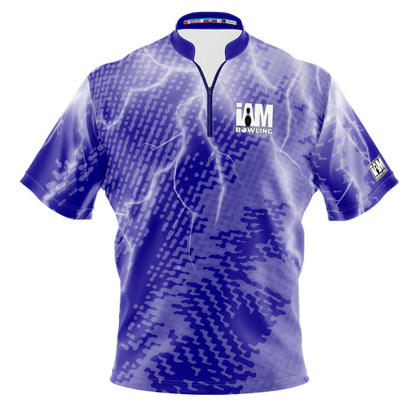 Signature Blue Voltage Bowling Jersey