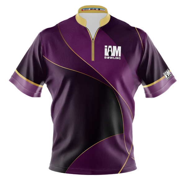 Signature Purple Cascade Bowling Jersey
