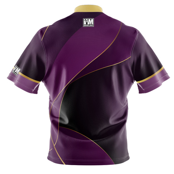 Signature Purple Cascade Bowling Jersey