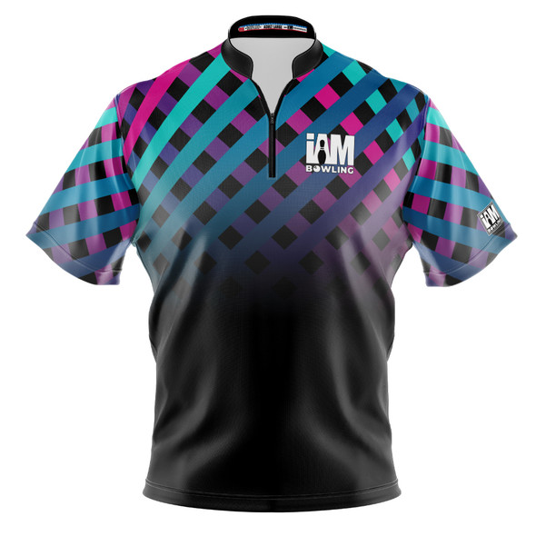 Signature Gradient Gingham Bowling Jersey