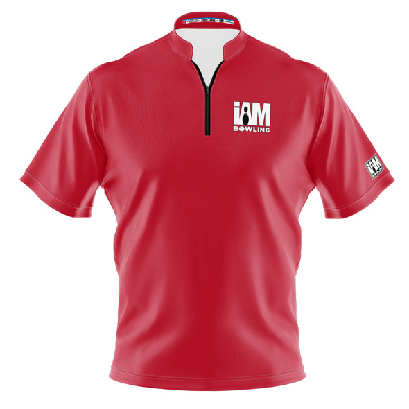 Signature Solid Red Bowling Jersey