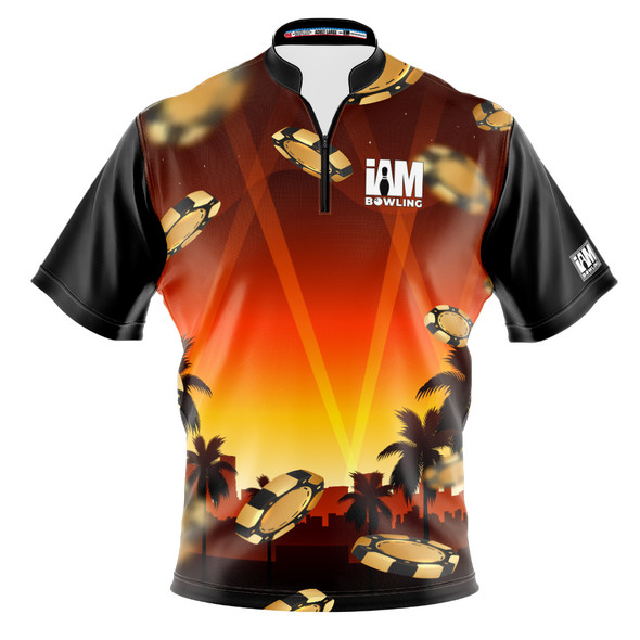 Signature Sunset Poker Chips Bowling Jersey