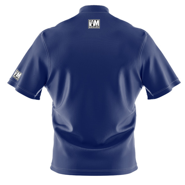 Signature Solid Navy Bowling Jersey