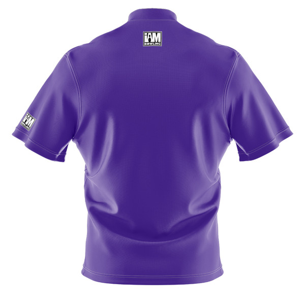 Signature Solid Purple Bowling Jersey